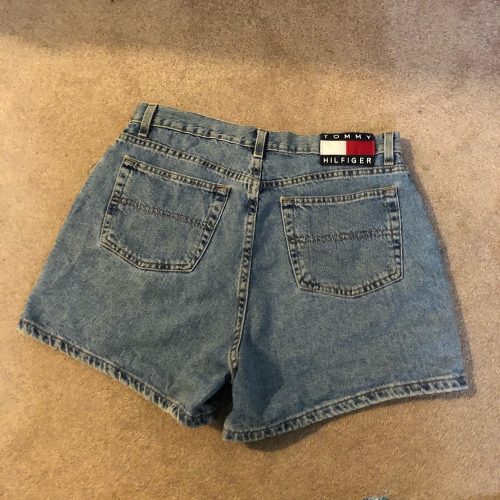 tommy Hilfiger vintage denim shorts